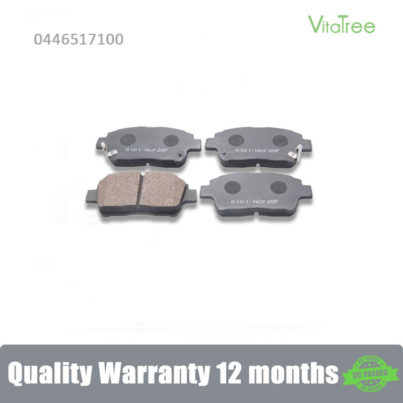 0446517100 04465-0W050 04465-12592 Brake Pad For TOYOTA MR 2II (ZZW3) 1.8 16V VT-i